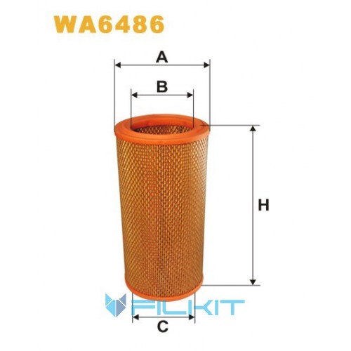 Фільтр повітряний WA6486 [WIX]