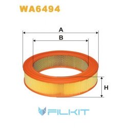 Фільтр повітряний WA6494 [WIX]