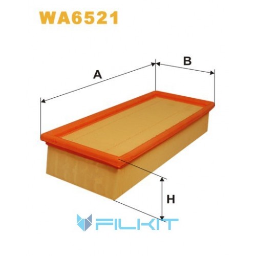 Фільтр повітряний WA6521 [WIX]