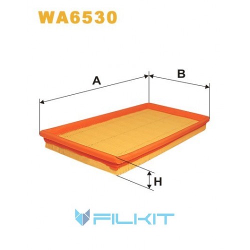 Фільтр повітряний WA6530 [WIX]