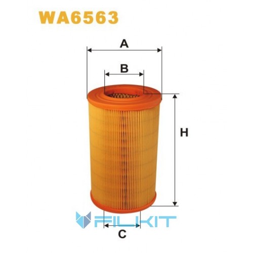 Air filter WA6563 [WIX]