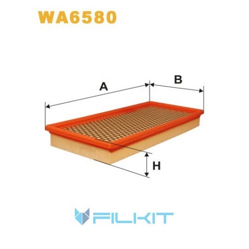 Фільтр повітряний WA6580 [WIX]