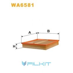 Фільтр повітряний WA6581 [WIX]