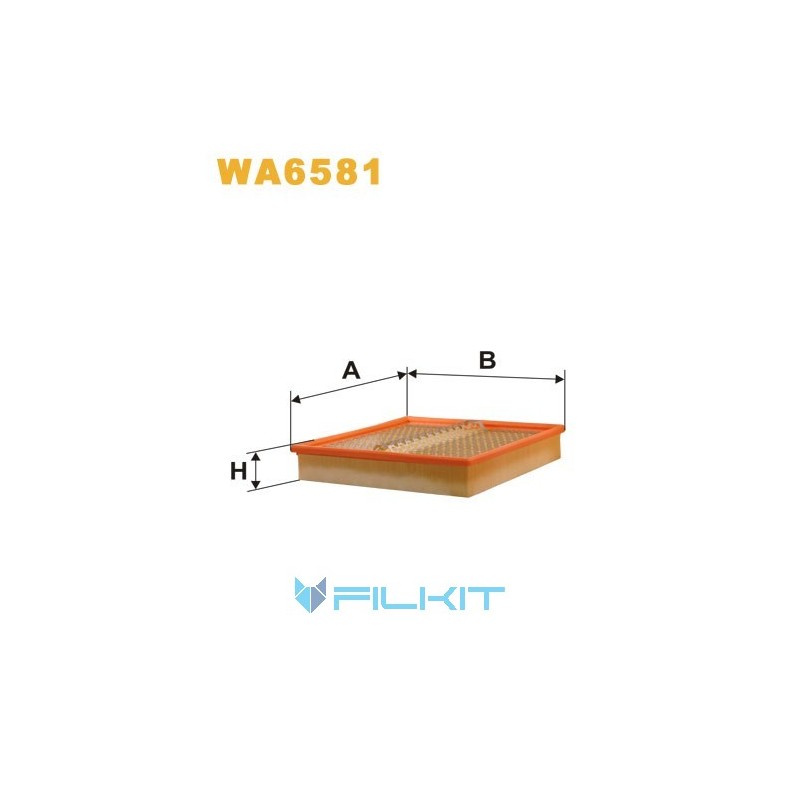 Air filter WA6581 [WIX]