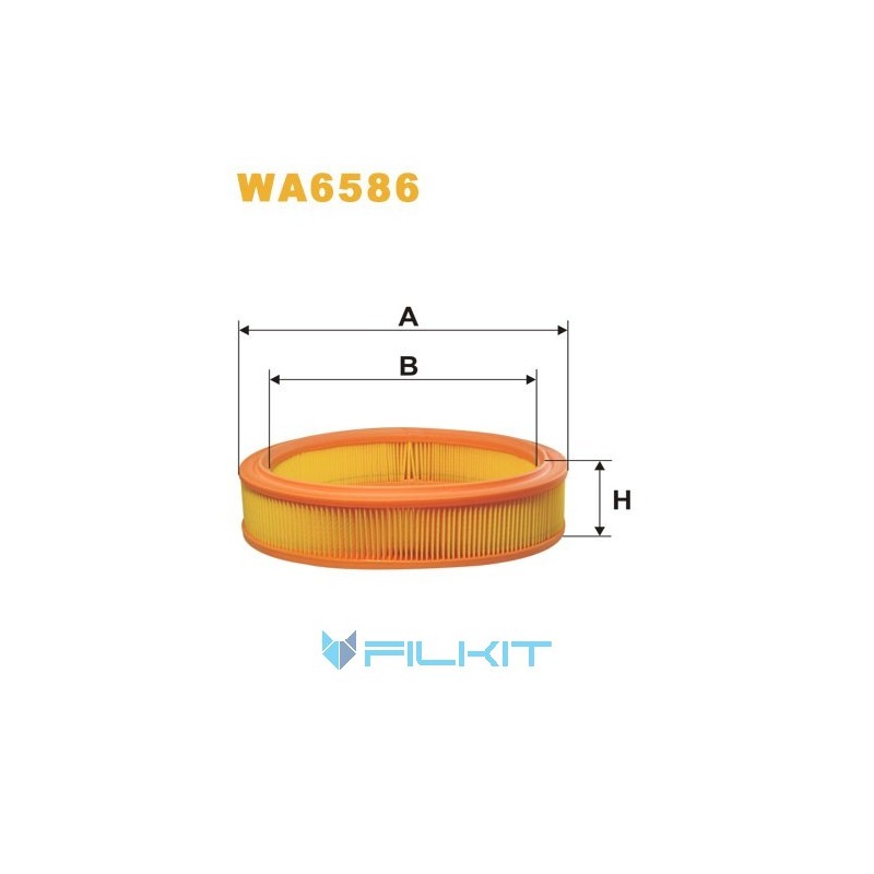 Air filter WA6586 [WIX]