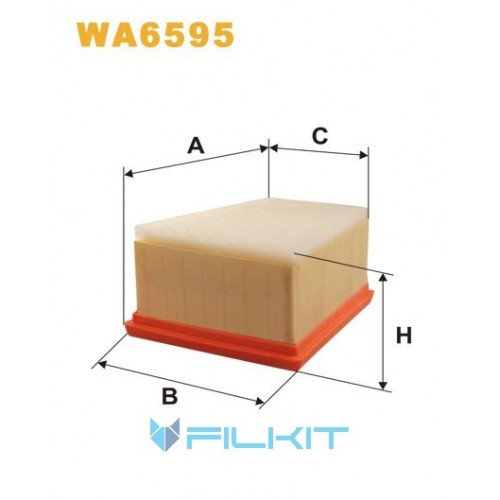 Air filter WA6595 [WIX]