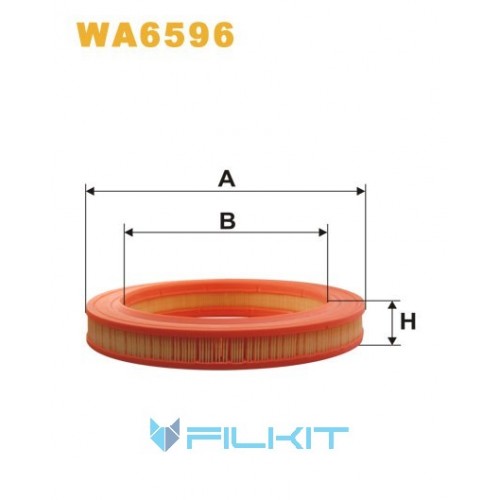 Air filter WA6596 [WIX]