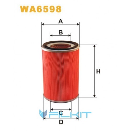 Air filter WA6598 [WIX]