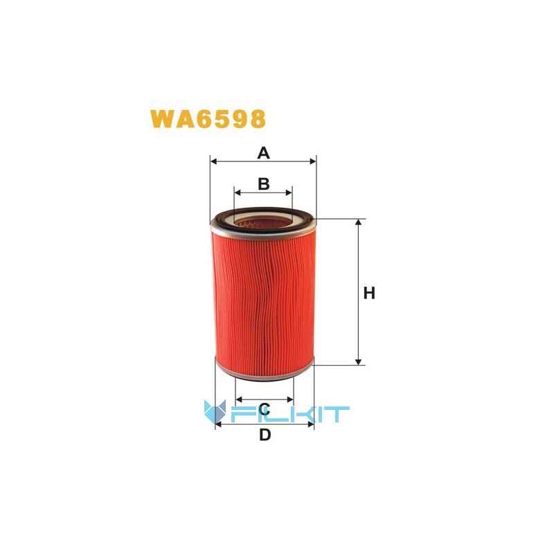 Air filter WA6598 [WIX]