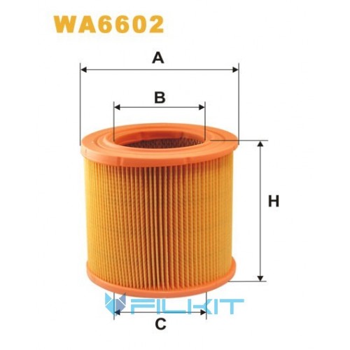 Фильтр воздушный WA6602 [WIX]