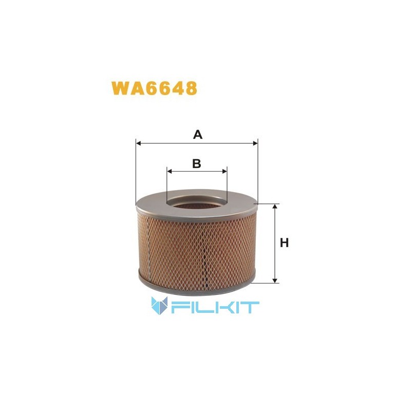 Air filter WA6648 [WIX]