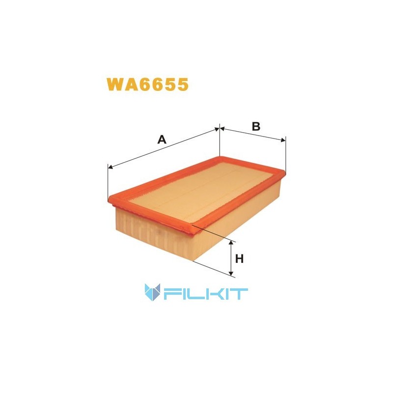 Air filter WA6655 [WIX]