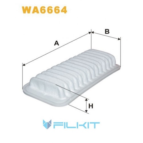 Air filter WA6664 [WIX]