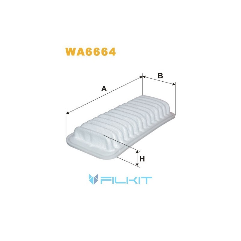 Air filter WA6664 [WIX]