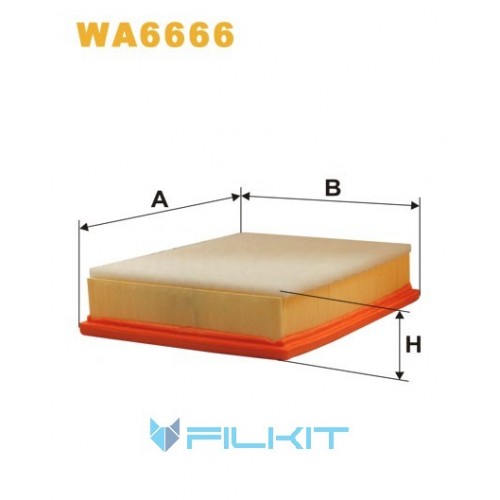 Air filter WA6666 [WIX]