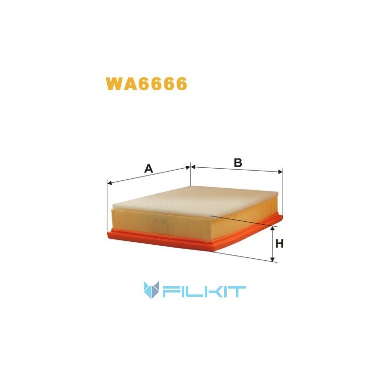 Air filter WA6666 [WIX]