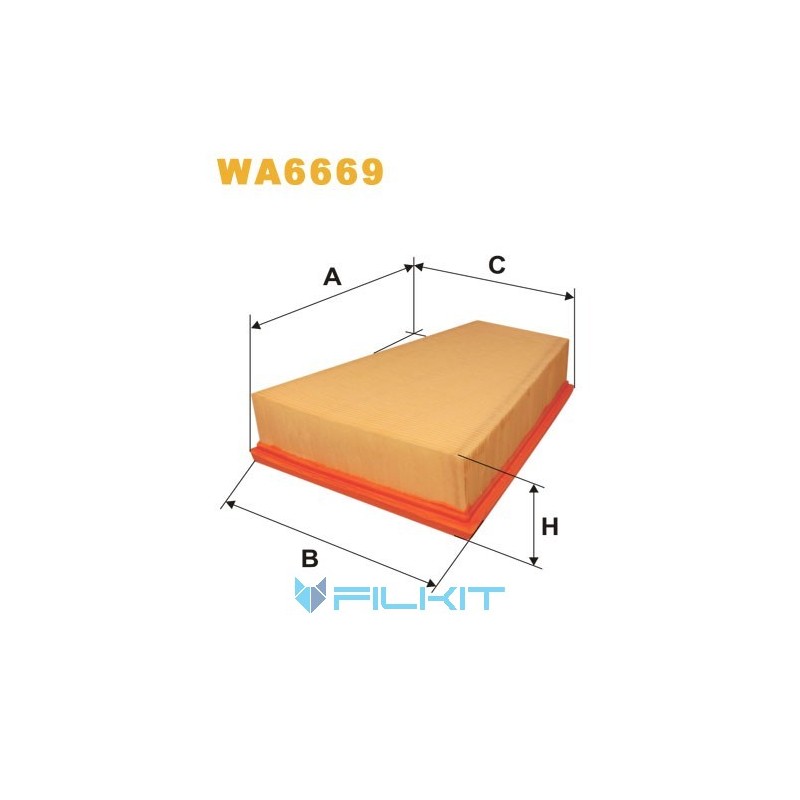 Air filter WA6669 [WIX]