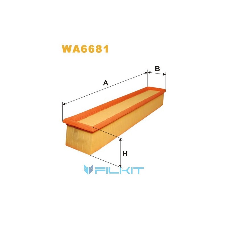 Air filter WA6681 [WIX]