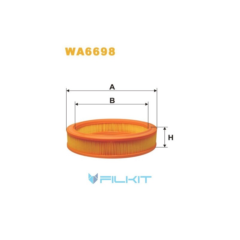 Air filter WA6698 [WIX]