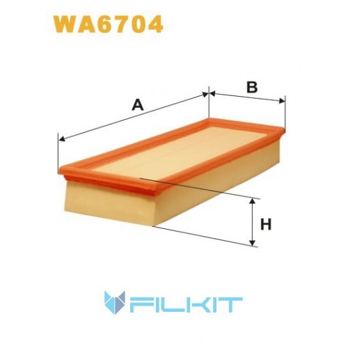 Air filter WA6704 [WIX]