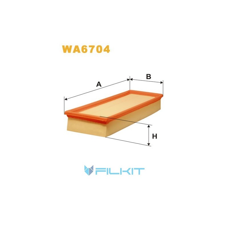 Air filter WA6704 [WIX]