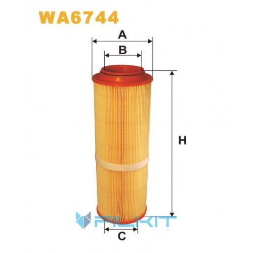 Air filter WA6744 [WIX]