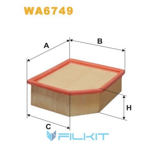 Air filter WA6749 [WIX]