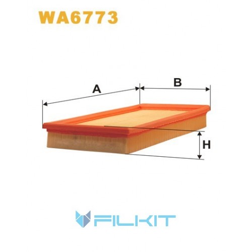 Фильтр воздушный WA6773 [WIX]