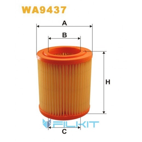 Фільтр повітряний WA9437 [WIX]