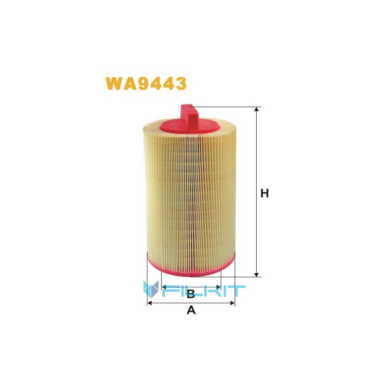 Фільтр повітряний WA9443 [WIX]