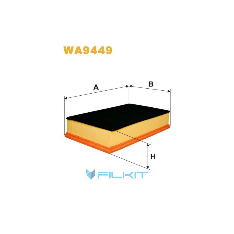 Фільтр повітряний WA9449 [WIX]