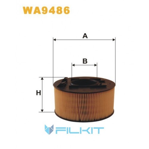 Фильтр воздушный WA9486 [WIX]