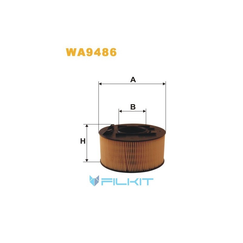 Фильтр воздушный WA9486 [WIX]
