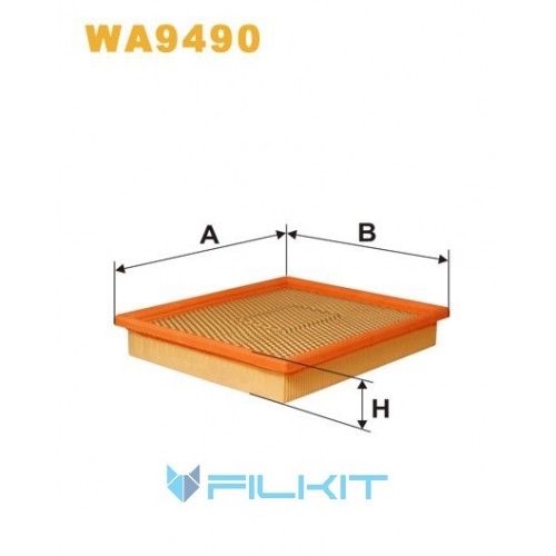 Фільтр повітряний WA9490 [WIX]