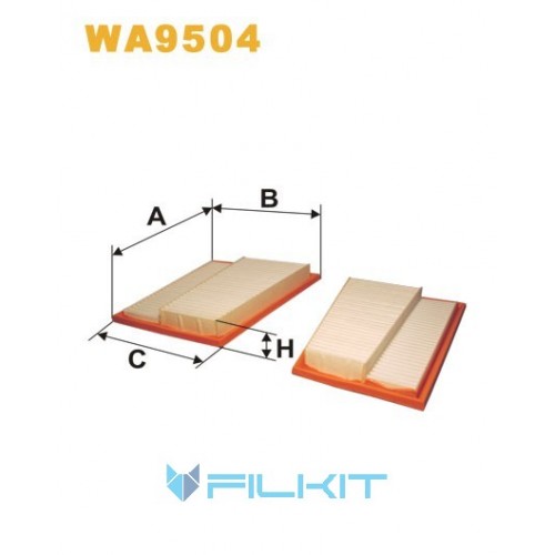 Air filter WA9504 [WIX]