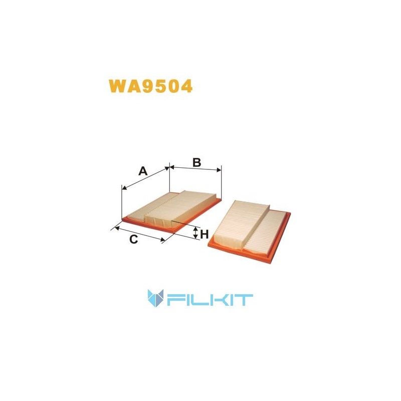 Air filter WA9504 [WIX]