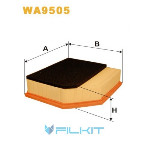 Фільтр повітряний WA9505 [WIX]