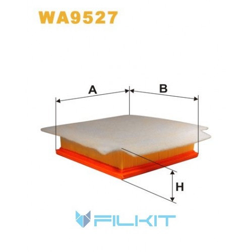 Фільтр повітряний WA9527 [WIX]