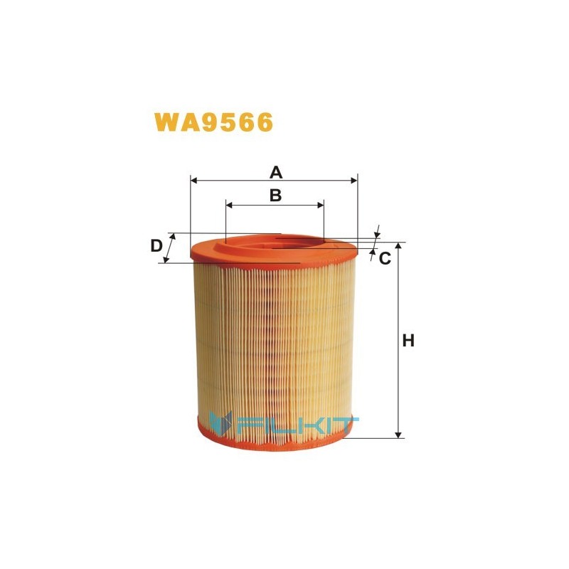 Air filter WA9566 [WIX]