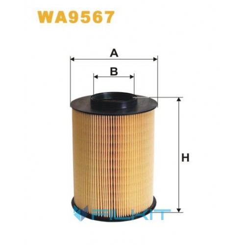 Фільтр повітряний WA9567 [WIX]