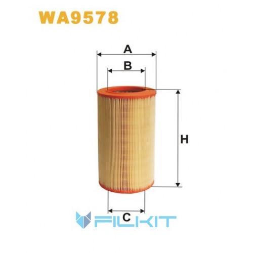 Air filter WA9578 [WIX]