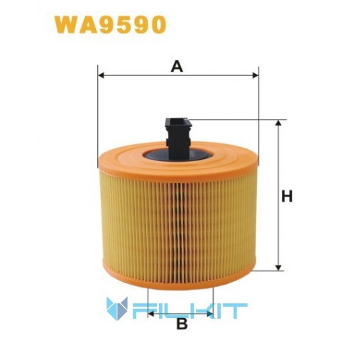 Фільтр повітряний WA9590 [WIX]