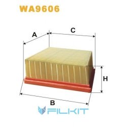 Фільтр повітряний WA9606 [WIX]