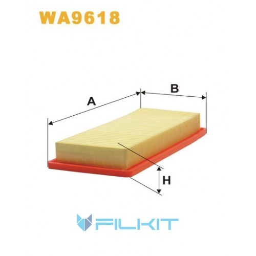 Фільтр повітряний WA9618 [WIX]