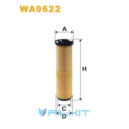 Air filter WA9622 [WIX]