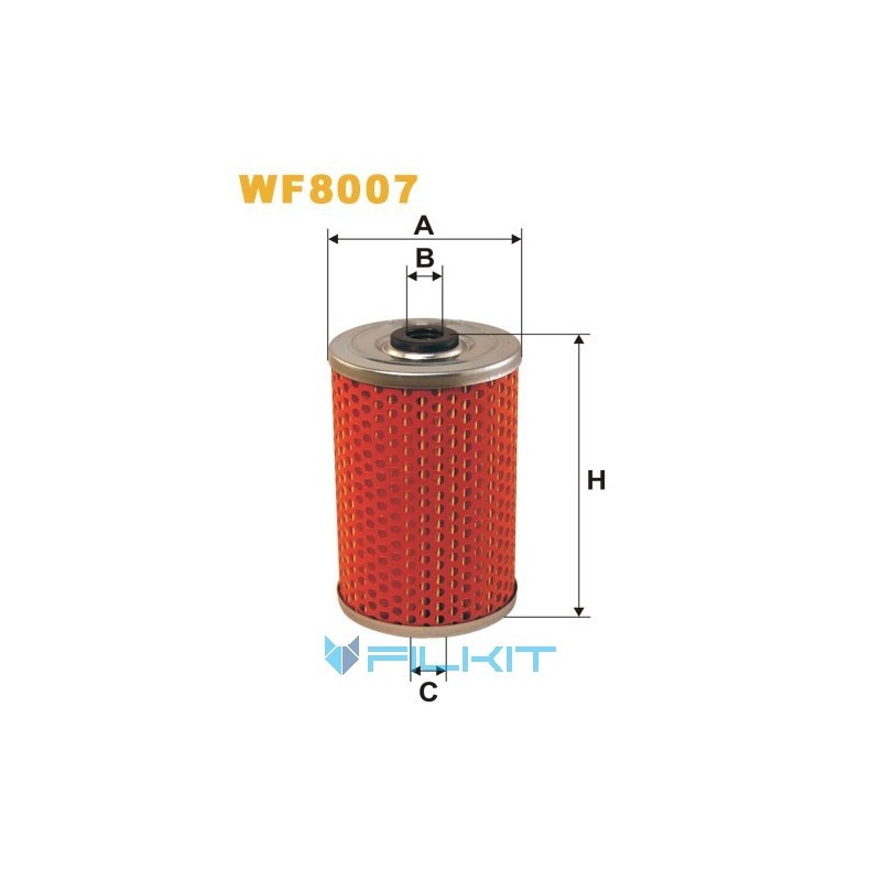 Fuel filter (insert) WF8007 [WIX]