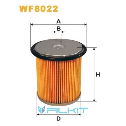 Fuel filter (insert) WF8022 [WIX]