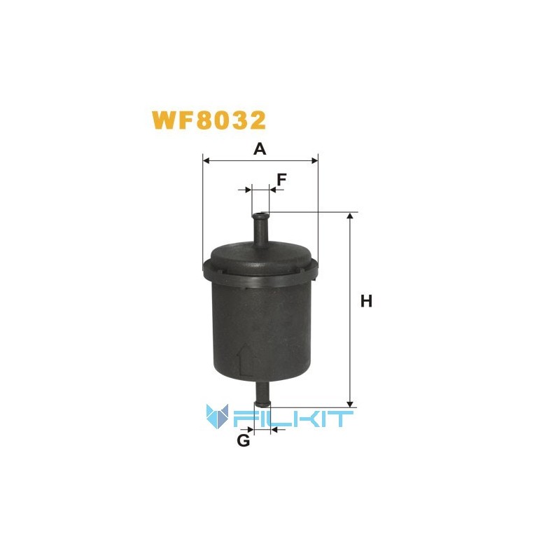 Фільтр паливний WF8032 [WIX]