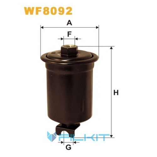 Фільтр паливний WF8092 [WIX]