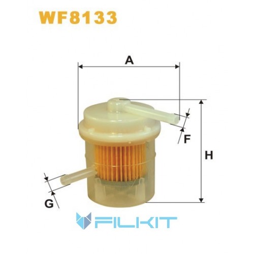 Фильтр топливный WF8133 [WIX]